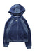 A Navy Zippered Sweatshirts from Moody Tiger in size 6T for neutral. (Front View)