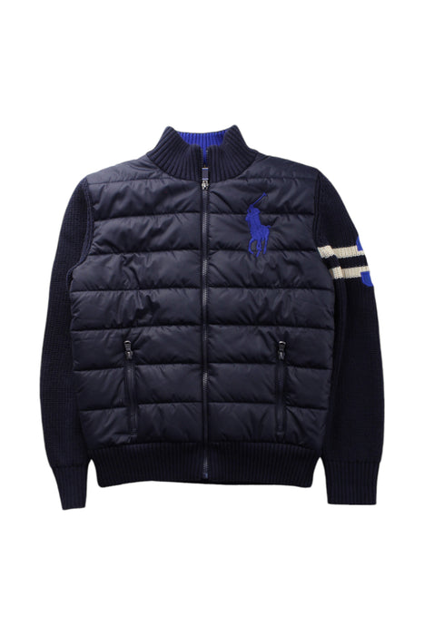 A Navy Puffer/Quilted Coats & Outerwear from Polo Ralph Lauren in size 5T for boy. (Front View)