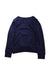 A Navy Crewneck Sweatshirts from Polo Ralph Lauren in size 7Y for girl. (Back View)