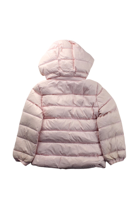 A Pink Puffer/Quilted Coats & Outerwear from Polo Ralph Lauren in size 6T for girl. (Back View)