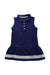 A Navy Sleeveless Dresses from Tommy Hilfiger in size 3T for girl. (Front View)