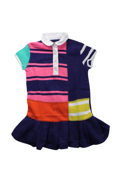 A Multicolour Short Sleeve Dresses from Tommy Hilfiger in size 3T for girl. (Front View)