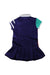 A Multicolour Short Sleeve Dresses from Tommy Hilfiger in size 3T for girl. (Back View)