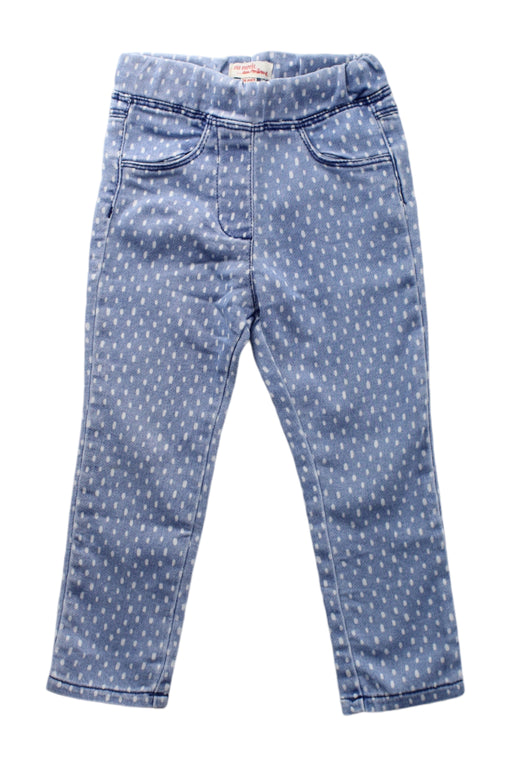 A Blue Jeans from DPAM in size 2T for girl. (Front View)