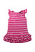 A Pink Sleeveless Dresses from Ralph Lauren in size 2T for girl. (Front View)