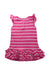 A Pink Sleeveless Dresses from Ralph Lauren in size 2T for girl. (Back View)