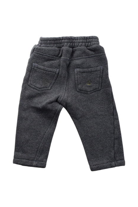 A Grey Casual Pants from Petit Bateau in size 6-12M for neutral. (Back View)