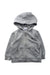 A Grey Zippered Sweatshirts from Ralph Lauren in size 6-12M for neutral. (Front View)