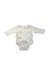 A White Long Sleeve Bodysuits from Pehr in size 3-6M for neutral. (Front View)