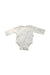 A White Long Sleeve Bodysuits from Pehr in size 3-6M for neutral. (Back View)