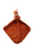 A Orange Safety Blankets from Jellycat in size O/S for neutral. (Front View)