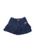 A Navy Short Skirts from Miki House in size 5T for girl. (Front View)