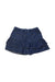 A Navy Short Skirts from Miki House in size 5T for girl. (Back View)