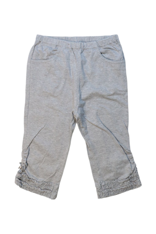 A Grey Casual Pants from Miki House in size 4T for girl. (Front View)