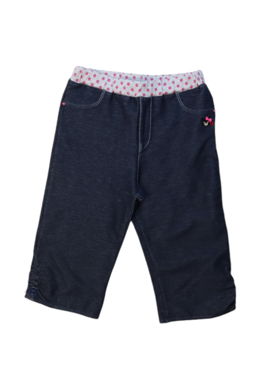 A Navy Casual Pants from Miki House in size 7Y for girl. (Front View)