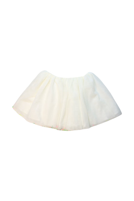 A Ivory Tulle Skirts from Bonpoint in size 10Y for girl. (Front View)