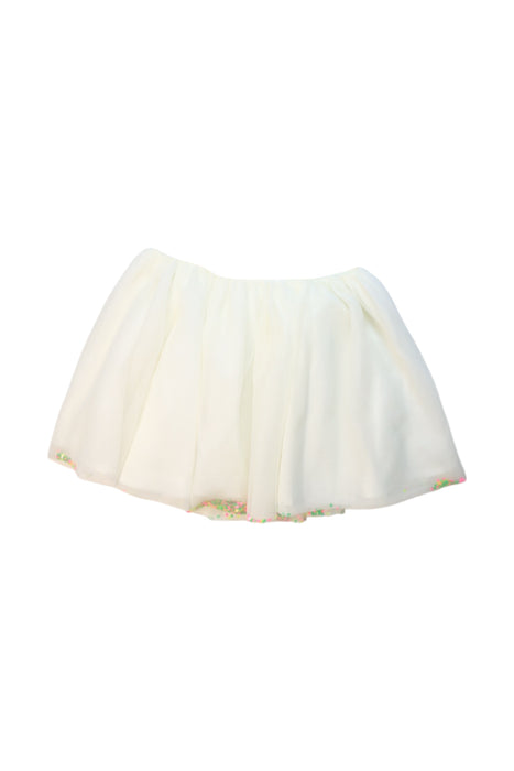 A Ivory Tulle Skirts from Bonpoint in size 10Y for girl. (Back View)