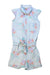 A Multicolour Sleeveless Rompers from Fendi in size 6T for girl. (Front View)