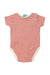 A Red Sleeveless Bodysuits from Little Green Radicals in size 6-12M for neutral. (Back View)