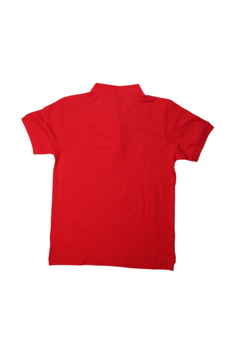 A Red Short Sleeve Polos from Shanghai Tang in size 10Y for boy. (Back View)