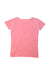 A Pink Short Sleeve Tops from Excuse My French in size 8Y for girl. (Back View)