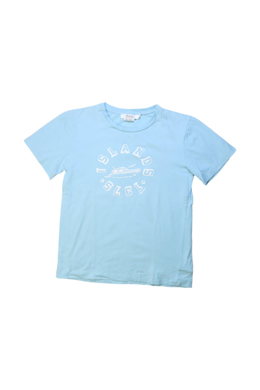 A Blue Short Sleeve T Shirts from Bonpoint in size 10Y for girl. (Front View)