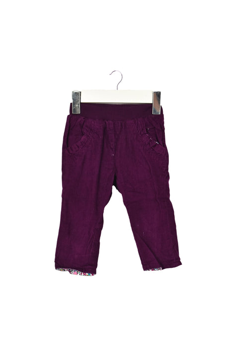 A Purple Casual Pants from null in size 0-3M for girl. (Front View)