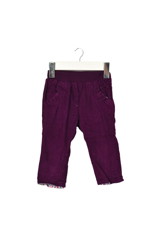 A Purple Casual Pants from null in size 0-3M for girl. (Front View)