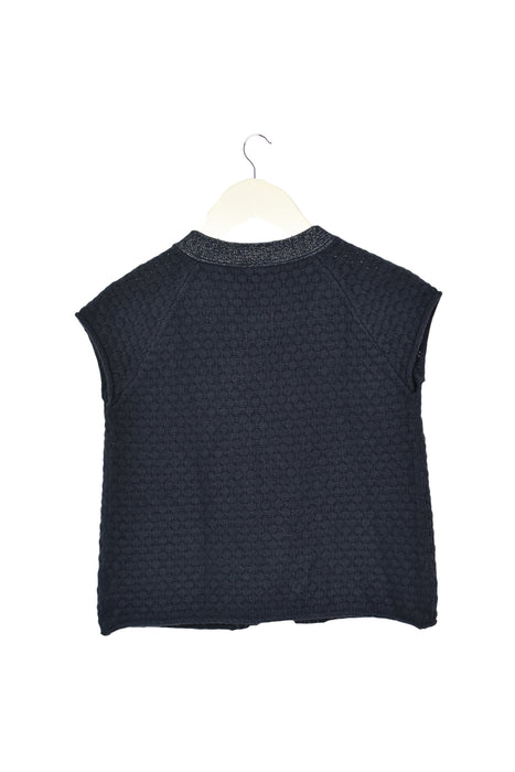 A Grey Cardigans from Juliet & the Band in size 6T for girl. (Back View)