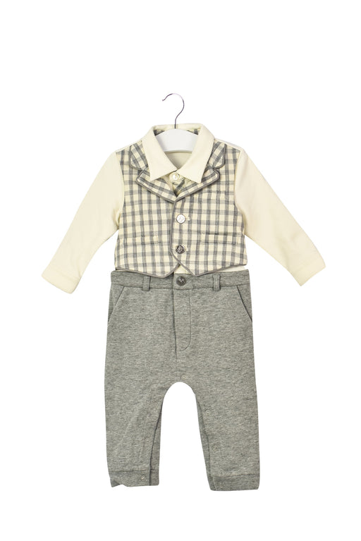 A Multi Long Sleeve Jumpsuits from Nicholas & Bears in size 6-12M for boy. (Front View)