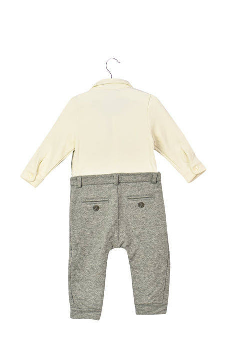 A Mulicolour Long Sleeve Jumpsuits from Nicholas & Bears in size 6-12M for boy. (Back View)