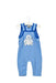 A Blue Jumpsuits from Armani in size 0-3M for boy. (Front View)