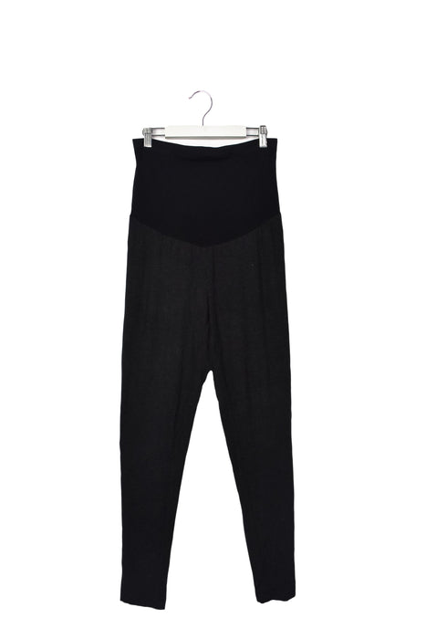 A Black Leggings from Gennie's in size S for maternity. (Front View)