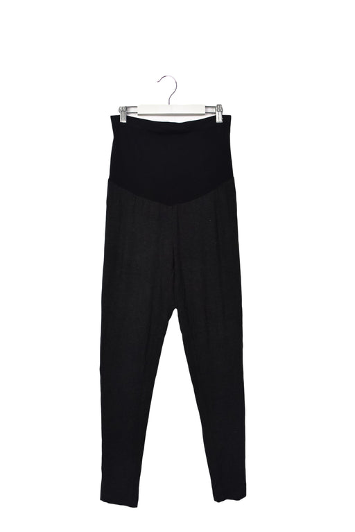 A Black Leggings from Gennie's in size S for maternity. (Front View)