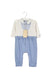 A Multi Long Sleeve Jumpsuits from Armani in size 3-6M for girl. (Front View)