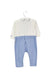 A Multicolor Long Sleeve Jumpsuits from Armani in size 3-6M for girl. (Back View)