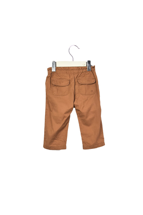 A Brown Casual Pants from Bonpoint in size 6-12M for girl. (Back View)