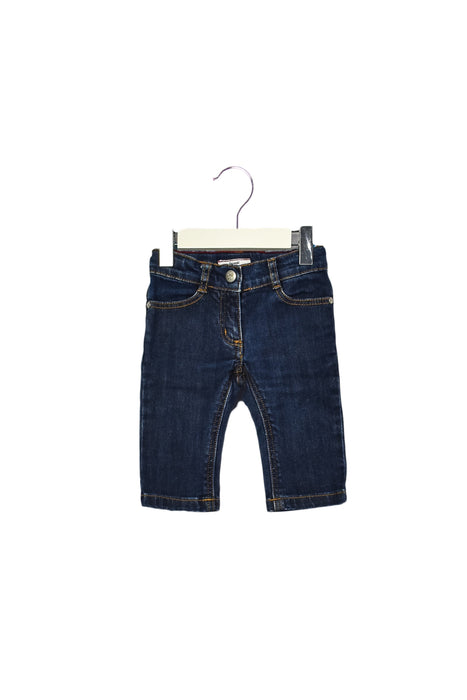 A Blue Jeans from Jacadi in size 3-6M for girl. (Front View)