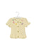 A Beige Short Sleeve Tops from Nicholas & Bears in size 12-18M for girl. (Front View)