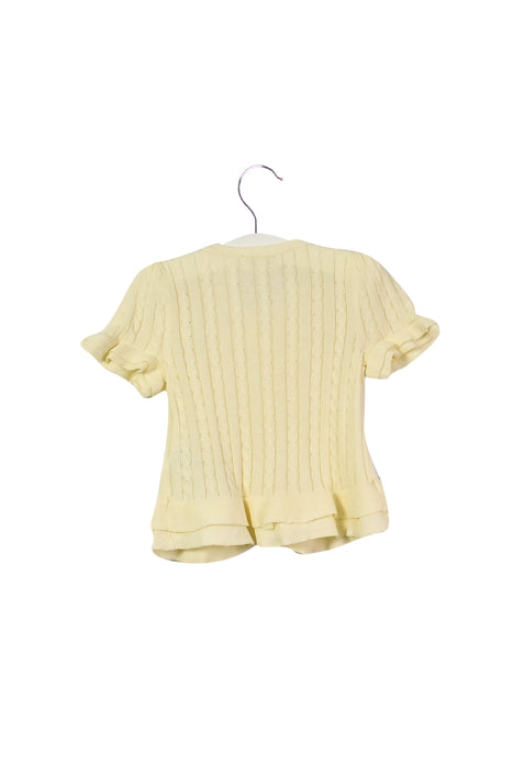 A Beige Short Sleeve Tops from Nicholas & Bears in size 12-18M for girl. (Back View)
