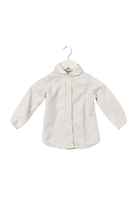 A White Shirts from Crewcuts in size 2T for boy. (Front View)