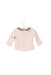 A Pink Long Sleeve Tops from Natalys in size 3-6M for girl. (Back View)