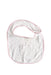 A White Bibs from Armani in size O/S for girl. (Front View)