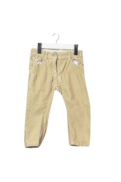 A Beige Casual Pants from Jacadi in size 12-18M for girl. (Front View)