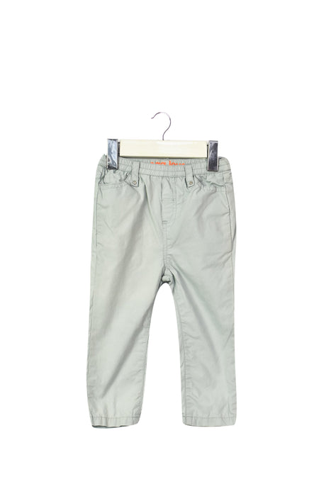 A Grey Casual Pants from Egg by Susan Lazar in size 6-12M for boy. (Front View)