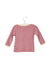 A Pink Long Sleeve Tops from Dimples in size 0-3M for girl. (Back View)