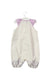 A White Rompers from Armani in size 6-12M for girl. (Back View)