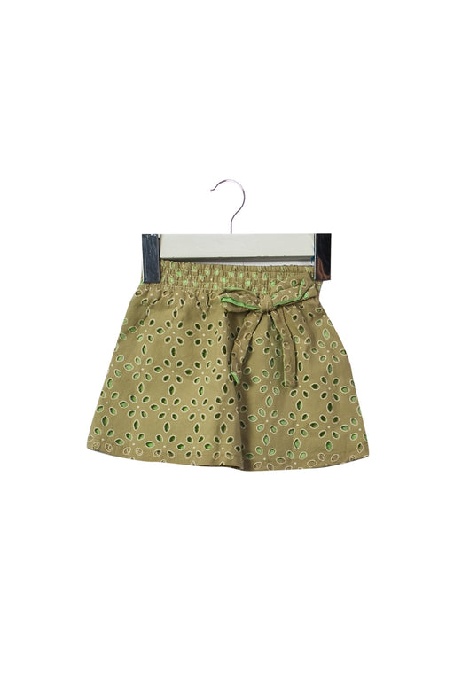 A Brown Short Skirts from Armani in size 0-3M for girl. (Front View)