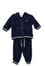 A Navy Lightweight Jackets from Ralph Lauren in size 3-6M for girl. (Front View)