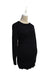 A Black Long Sleeve Dresses from Boob in size S for maternity. (Front View)